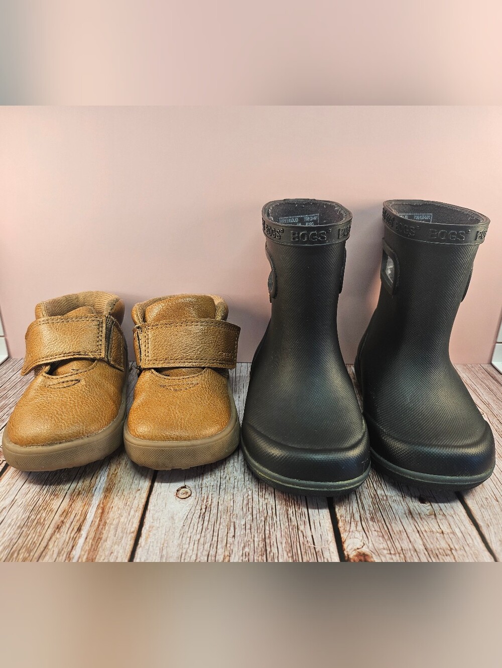 🍂 FALL & WINTER READY! ❄️ Toddler Boys Boot Bundle (Size 4.5 & 5)🍂